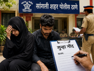 मुसलमान युवती आणि तिचा सहकारी यांच्यावर सांगली शहर पोलीस ठाण्यात गुन्हा नोंद !