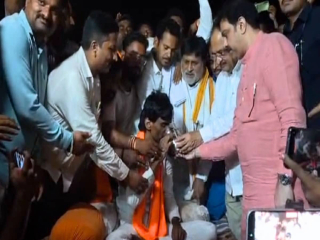 जरांगे यांचे ‘आमरण उपोषण’ मध्यरात्री स्थगित