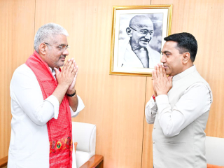 ‘पर्यावरण संवेदनशील’ सूचीतून गोव्यातील काही गावे वगळण्याविषयी मुख्यमंत्री सावंत यांची केंद्रात चर्चा