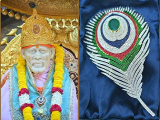शिर्डीत साईबाबांना १५ लाख रुपयांचा हिरेजडित ‘ब्रोच’ अर्पण