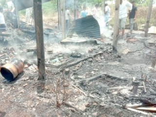 बेडग (सांगली) येथे सिलिंडरचा स्फोट