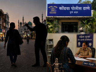 कोंढवा (पुणे) येथे मुसलमान फैयाजने केला सामाजिक कार्यकर्त्या महिलेचा विनयभंग !