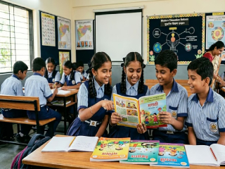 ‘बालभारती’च्या इतिहासात प्रथमच १ वर्षात ४ इयत्तांची पाठ्यपुस्तके नव्याने प्रकाशित !