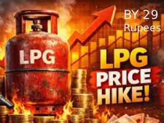LPG Price Hike : घरगुती सिलिंडर २९ रुपयांनी महागला