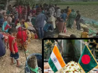 Bangladeshis At Hakimpur : हकीमपूर (बंगाल) येथील सीमेवर प्रतिदिन २०० ते ३०० बांगलादेशी परत जाण्यासाठी पोचत आहेत !