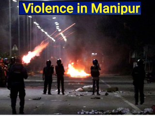 Violence In Manipur : मणीपूरमध्ये वांशिक हिंसाचार चालूच : आतंकवाद्यांकडे  २७ प्रकारची १ सहस्राहून अधिक घातक शस्त्रे !