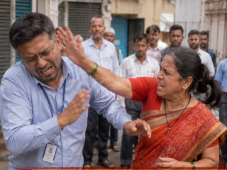 सांगली येथे महापालिकेच्या स्वच्छता अधिकार्‍याला महिलेकडून मारहाण !