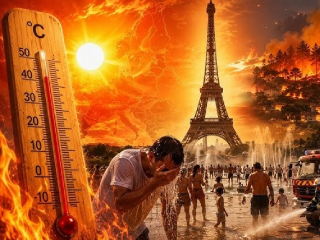 Europe Heatwave : युरोपातील २३ देशांत विक्रमी उष्णतेची लाट : ११ लाख कोटी रुपयांची हानी