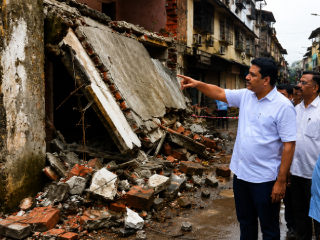 जीर्ण इमारतींच्या मालकांवर गुन्हा नोंदवण्याची आमदार साळकर यांची मागणी