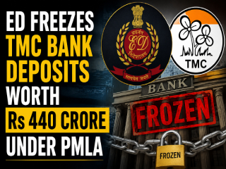 ED Freezes TMC Deposits : अंमलबजावणी संचालनालयाने तृणमूल काँग्रेसशी संबंधित ३ बँक खाती गोठवली