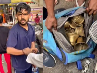 UP Temple Bell Theft : लक्ष्मणपुरी (उत्तरप्रदेश) येथील बुद्धेश्वर मंदिराचा सेवादारच निघाला घंटाचोर !