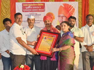 सनातन संस्थेचे साधक त्वचारोगतज्ञ डॉ. मानसिंग शिंदे यांना ‘समाजभान २०२६’ पुरस्कार !