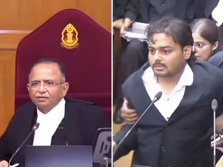Petitioner Abuses CJI : सर्वाेच्च न्यायालयात पक्षकाराने न्यायमूर्तींसमोर कागदपत्रे भिरकावली !