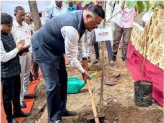 एस्.टी.च्या ७८ व्या वर्धापनदिनानिमित्त परिवहनमंत्र्यांकडून राज्यव्यापी वृक्षारोपण अभियानाचा शुभारंभ !