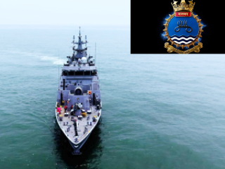 Warship ‘Malvan’ : भारतीय नौदलाकडून ‘मालवण’ युद्धनौकेच्या ‘वाघ नख’ दर्शवलेल्या नवीन बोधचिन्हाचे अनावरण
