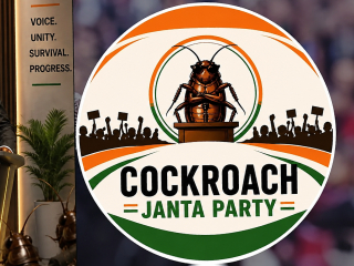 ‘कॉकरोच जनता पक्षा’च्या समर्थनार्थ मुंबईत काँग्रेसचे आंदोलन !