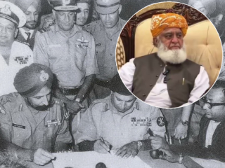 बांगलादेशामध्ये शरणागती पत्करतांना लाज वाटली नाही का ? – Maulana Fazlur Rahman