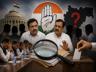 काँग्रेसची विधान परिषद मतफुटीप्रकरणाची चौकशी कागदावरच !