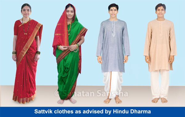 Importance of Saree and benefits of wearing it - Hindu Janajagruti Samiti