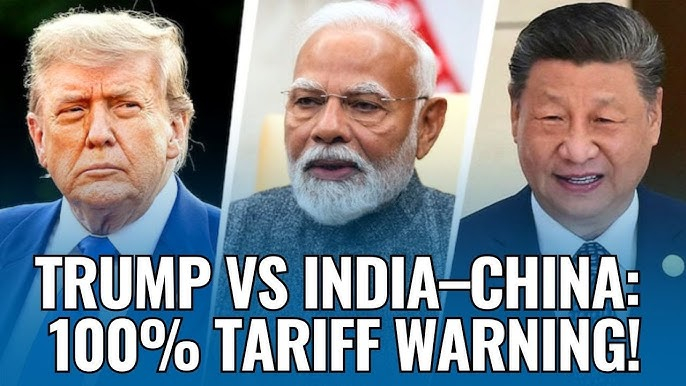 Impose 100% tariff on India and China : Trump - Sanatan Prabhat