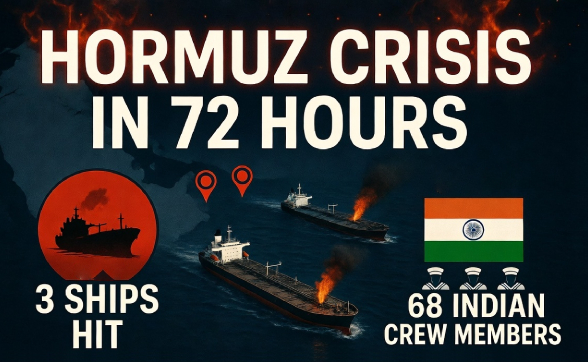 Hormuz crisis in 72 hours